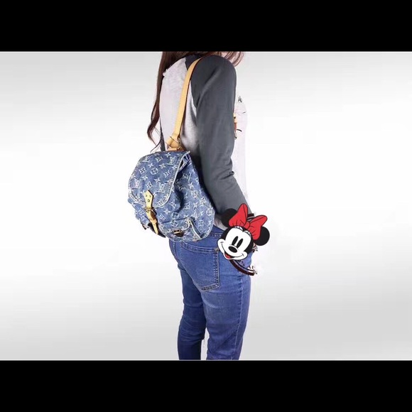 Rare LV denim mini backpack - Picture 8 of 8